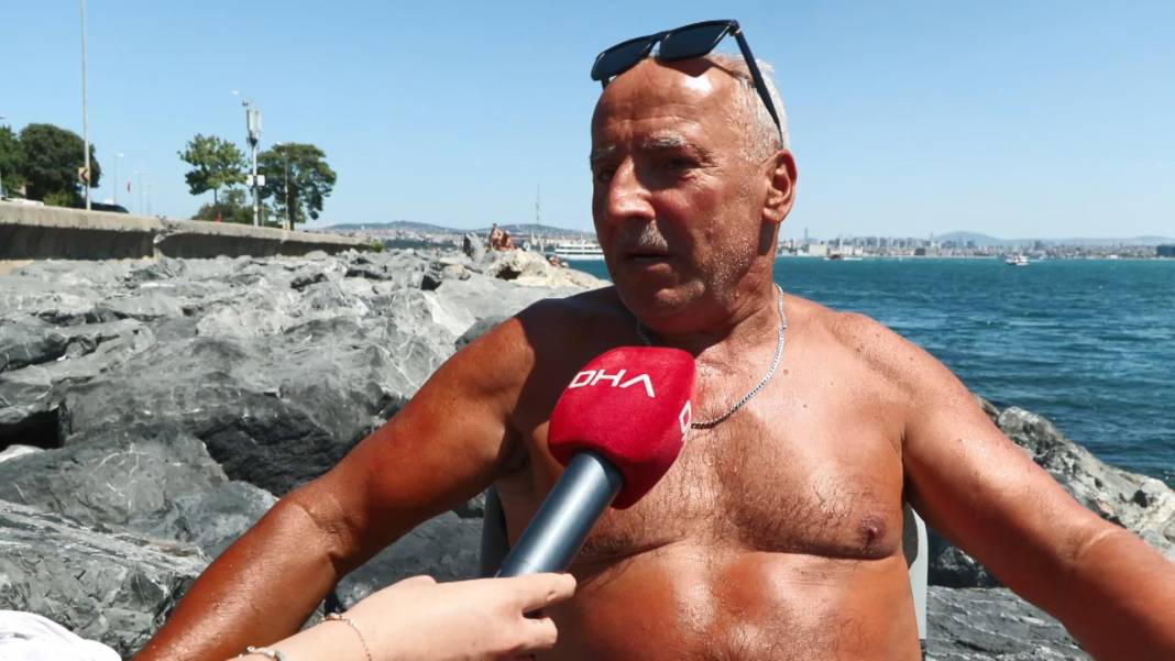 İstanbul’da sıcak havadan kaçanlar Sirkeci Sahili’ne akın etti 4