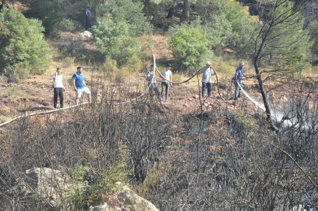 Soma'da orman yangını 2'nci gününde 3