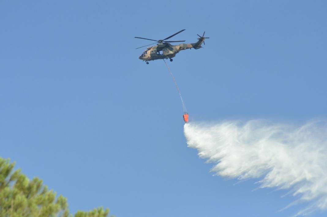 Soma'da orman yangını 2'nci gününde 4