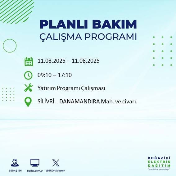 Bu gece yarısından itibaren başlıyor: İstanbul'un 22 ilçesi karanlığa gömülecek 13