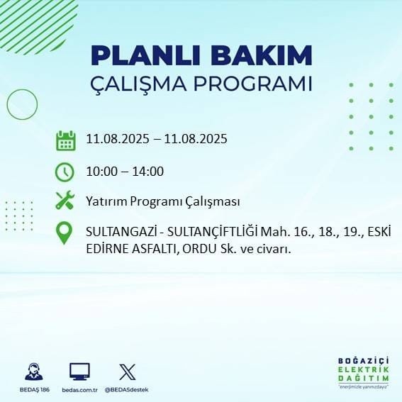 Bu gece yarısından itibaren başlıyor: İstanbul'un 22 ilçesi karanlığa gömülecek 11