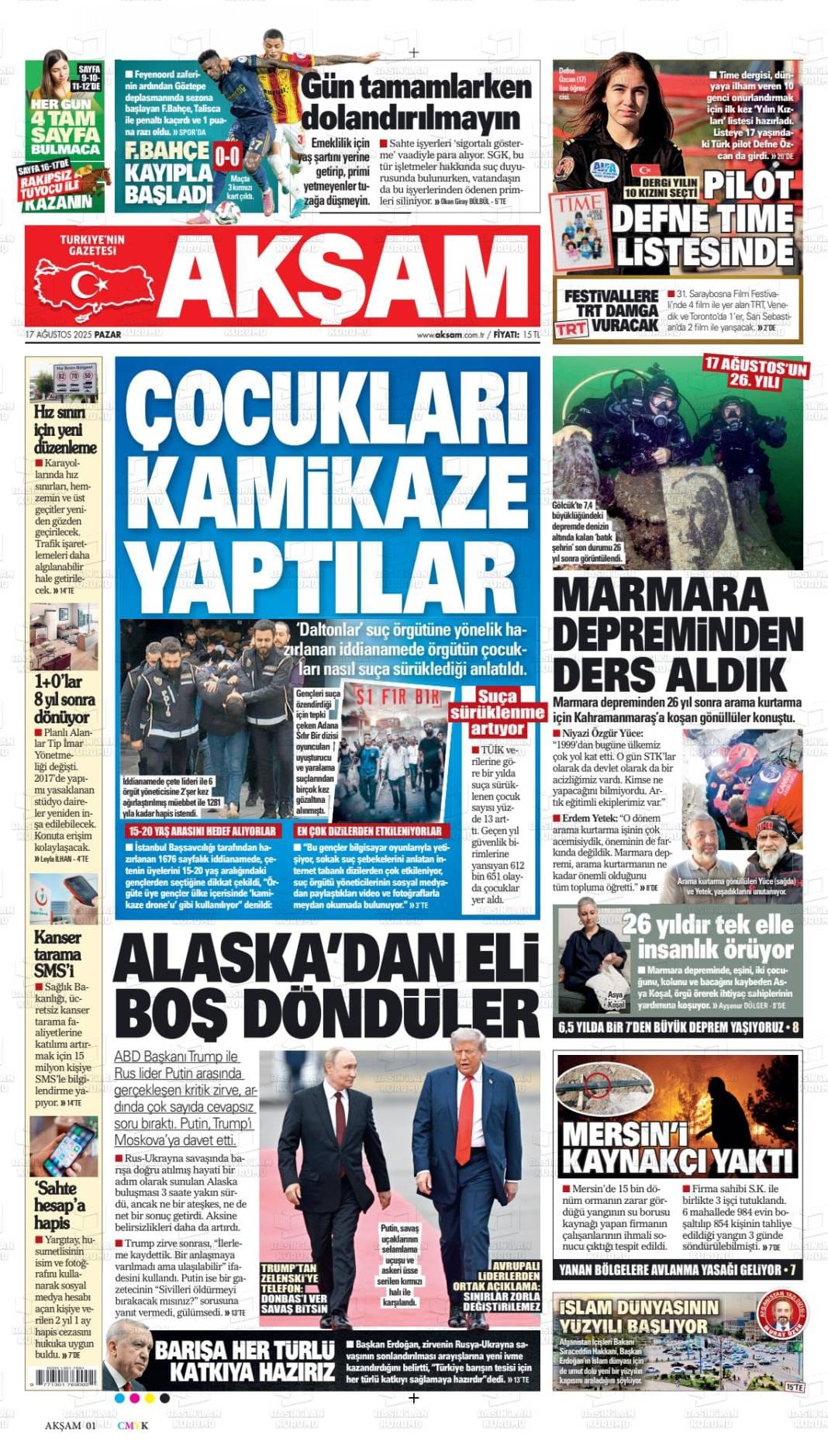 Türkiye yeni haftaya nasıl uyandı? İşte 18 Ağustos gazete manşetleri... 2