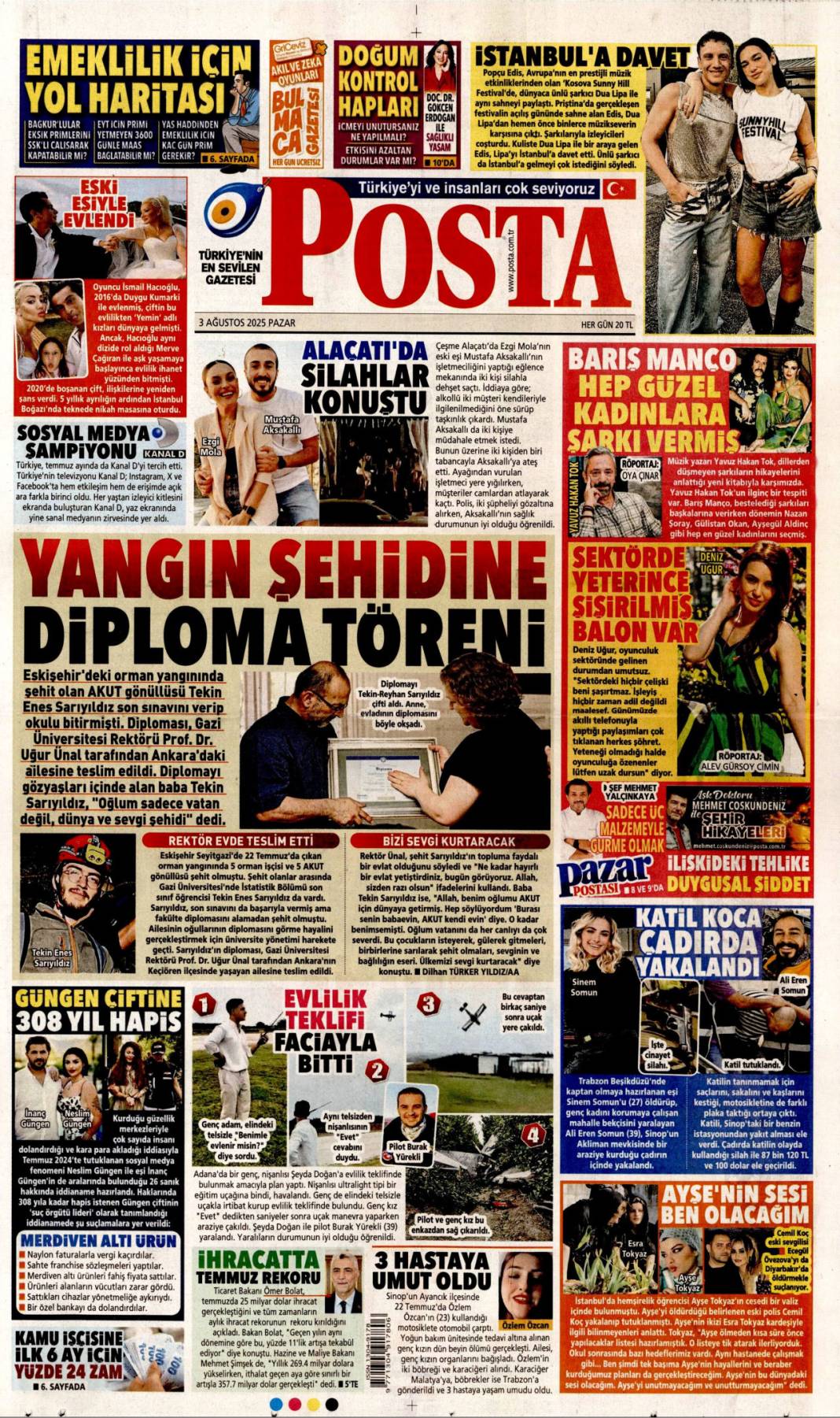 Günün manşetleri 5