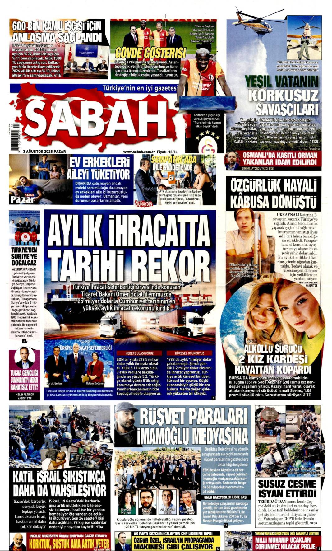 Gazeteler manşetlerine bugün hangi haberleri taşıdı? 4