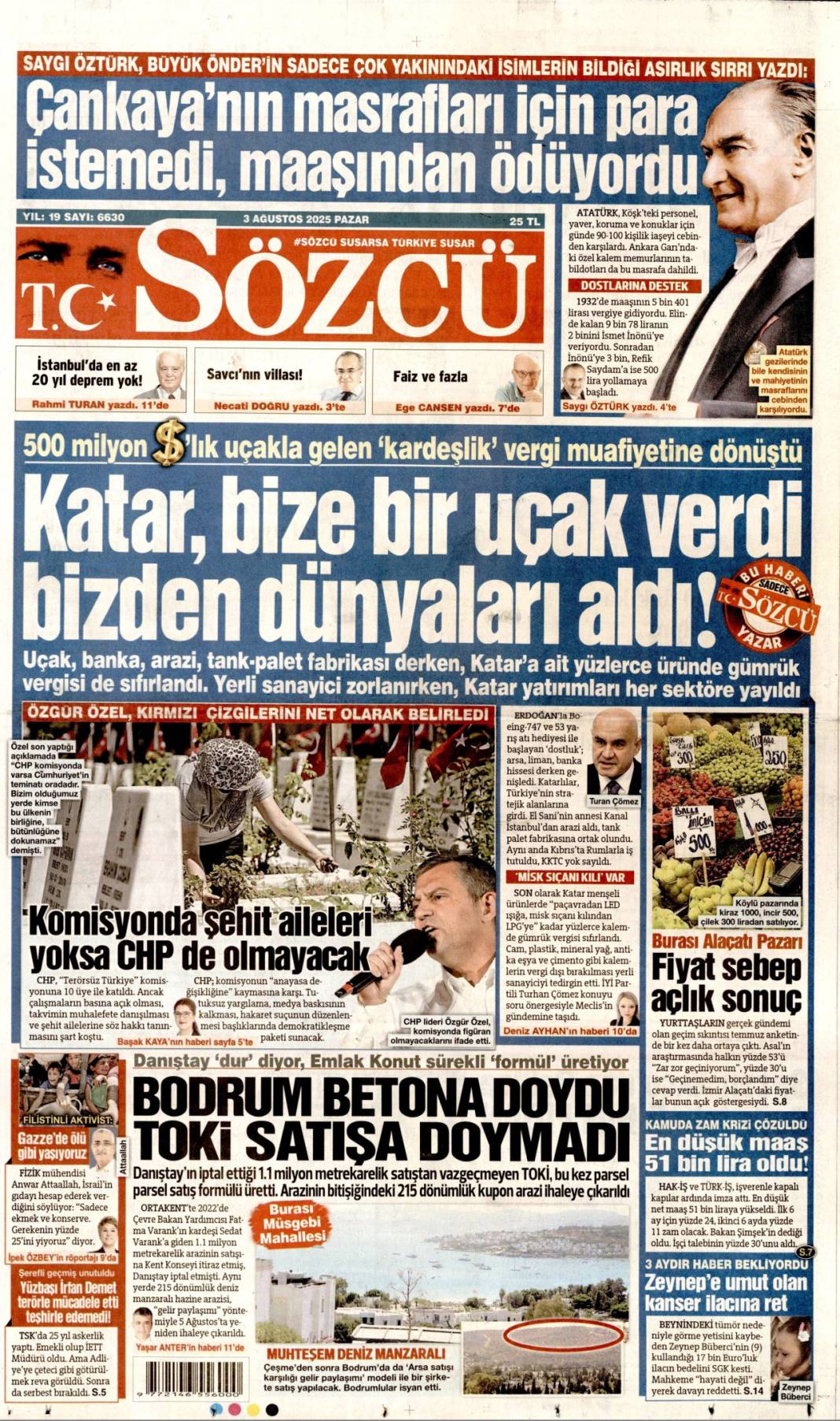 Günün manşetleri 2