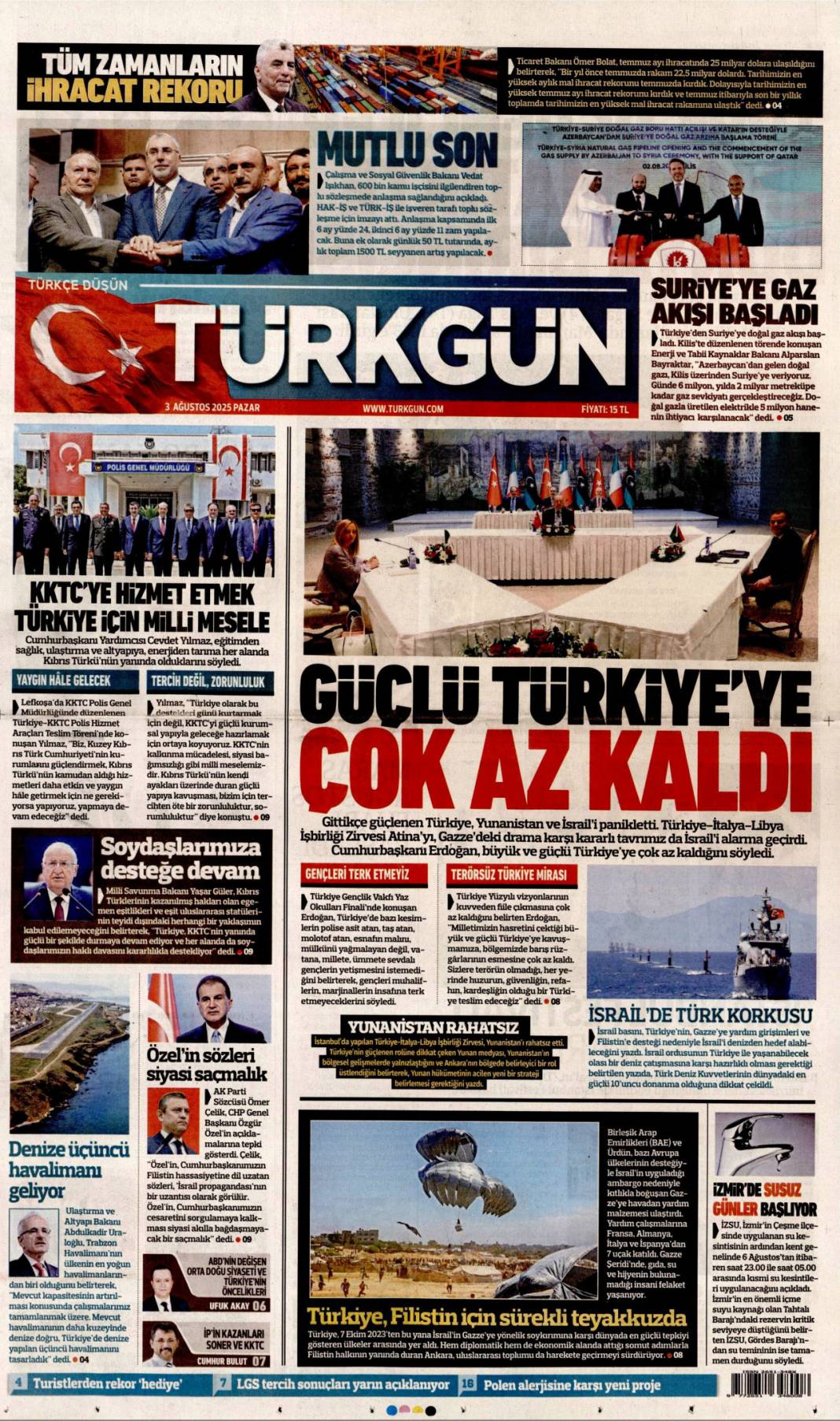 Gazeteler manşetlerine bugün hangi haberleri taşıdı? 6