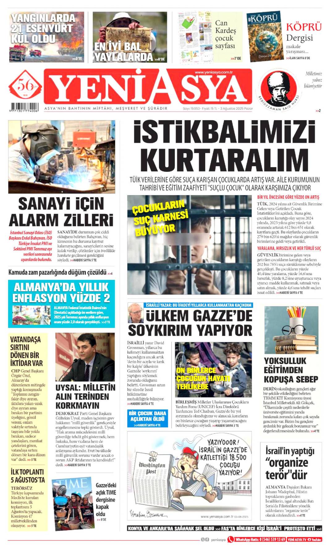 Günün manşetleri 4