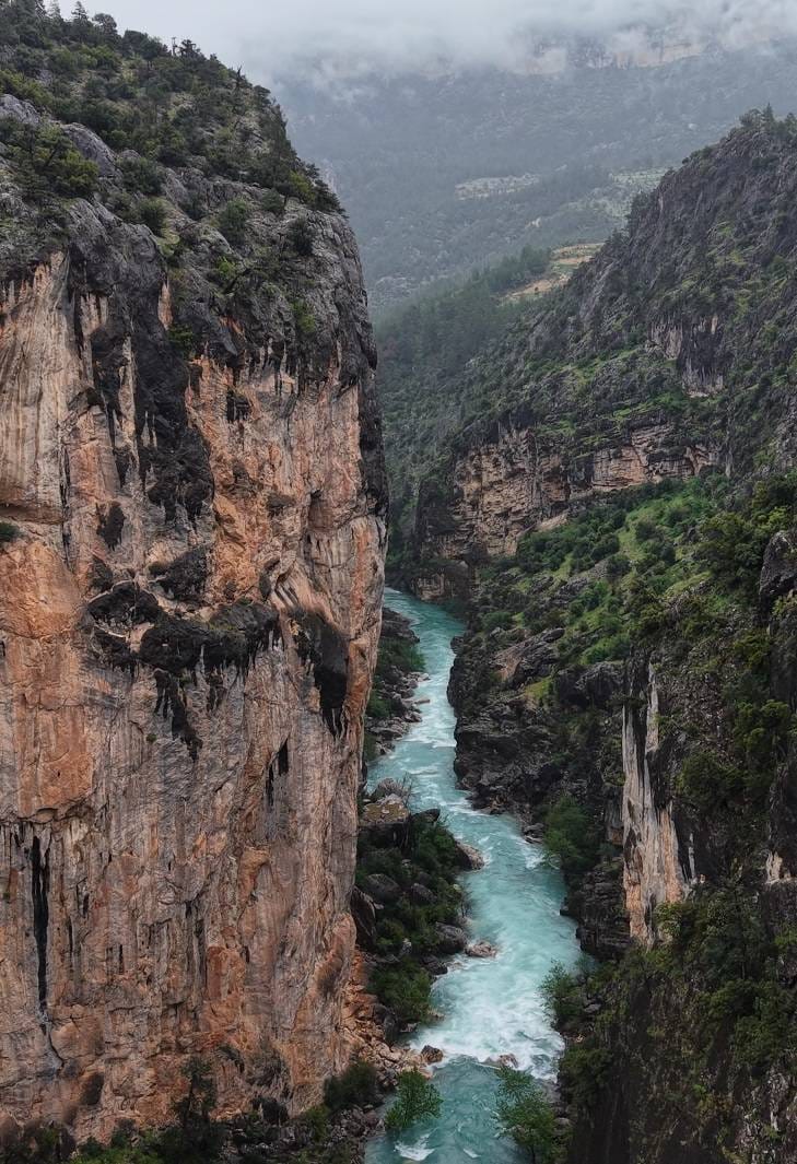 Toroslar'ın 'turkuaz' gerdanlığı: Gezende Kanyonu keşfedilmeyi bekliyor 1