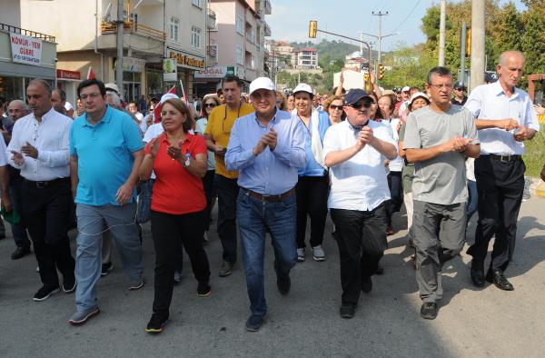 CHP'nin fındık yürüyüşü ikinci gününde 10