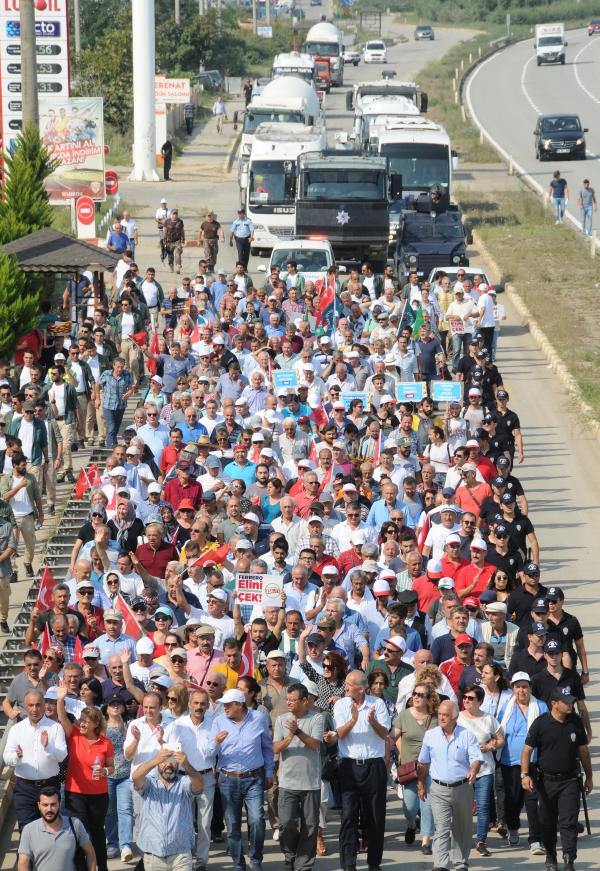 CHP'nin fındık yürüyüşü ikinci gününde 4