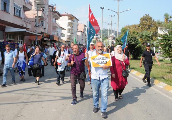 CHP'nin fındık yürüyüşü ikinci gününde 9