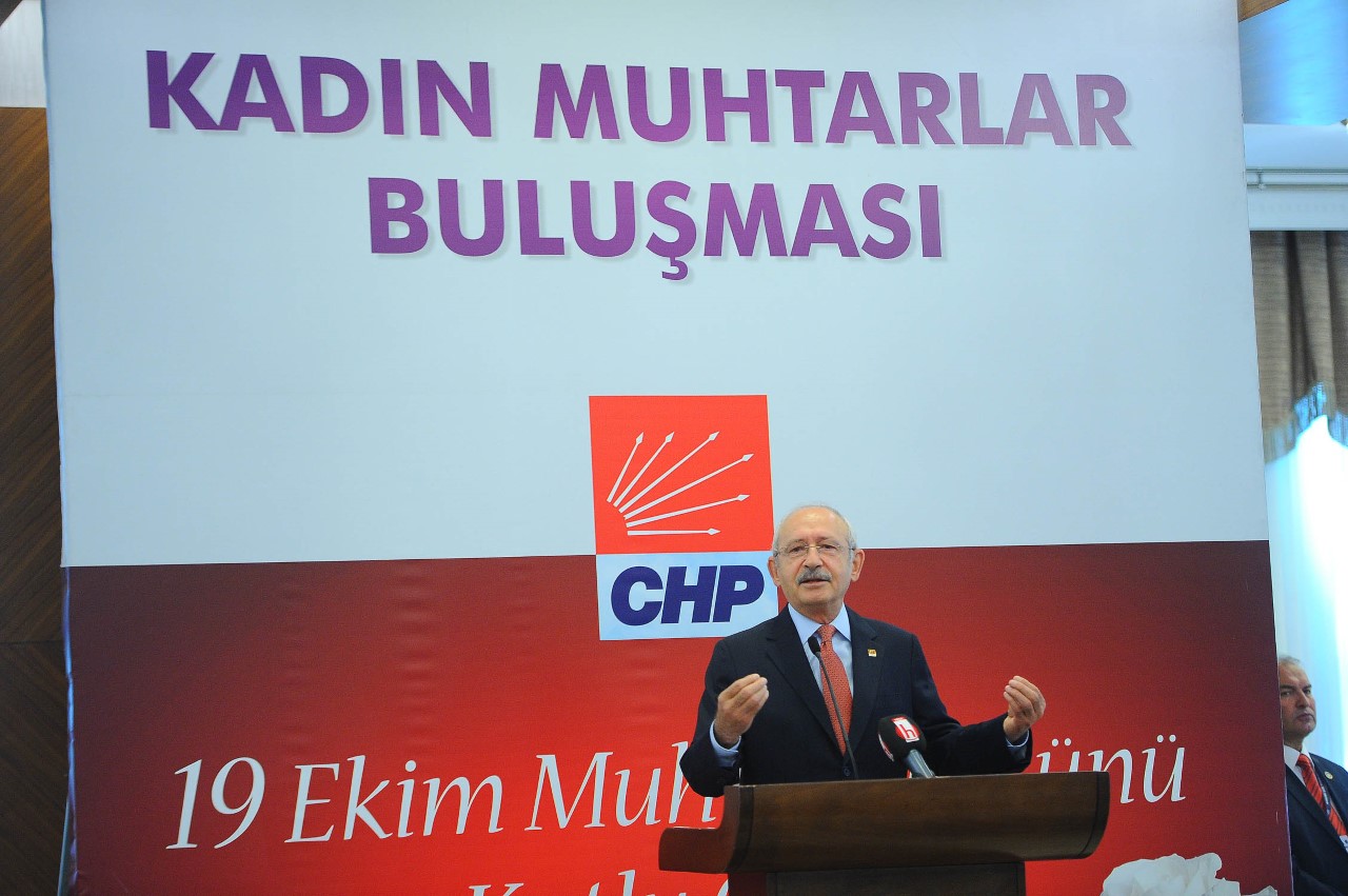 CHP Genel Başkanı Kemal Kılıçdaroğlu kadın muhtarlarla biraraya geldi 28