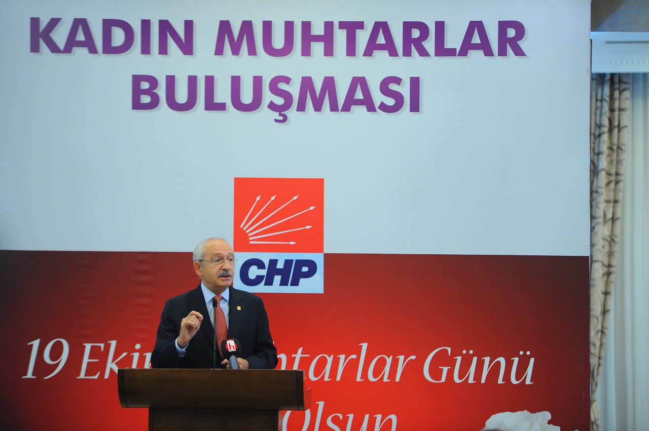 CHP Genel Başkanı Kemal Kılıçdaroğlu kadın muhtarlarla biraraya geldi 29