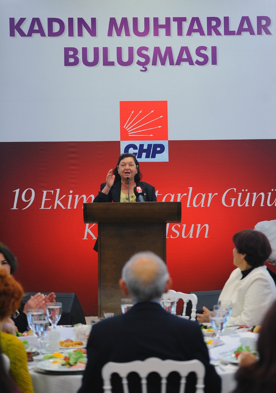 CHP Genel Başkanı Kemal Kılıçdaroğlu kadın muhtarlarla biraraya geldi 32