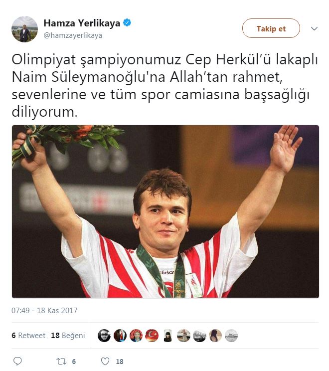 Naim Süleymanoğlu tüm Türkiye'yi çok üzdü: Spor, sanat ve siyaset d 10