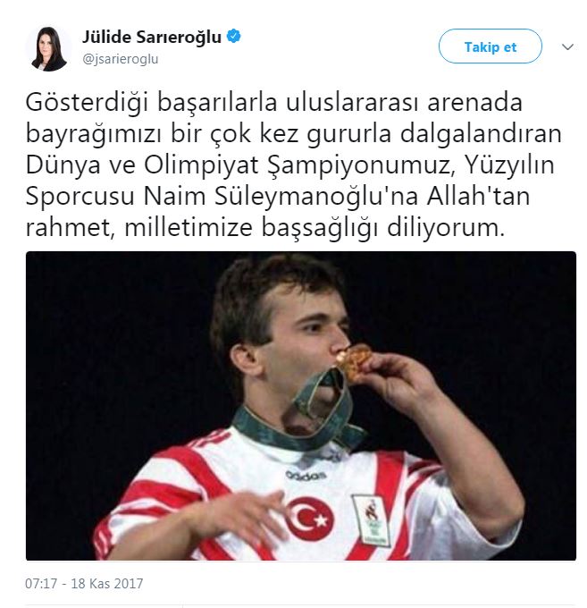 Naim Süleymanoğlu tüm Türkiye'yi çok üzdü: Spor, sanat ve siyaset d 7