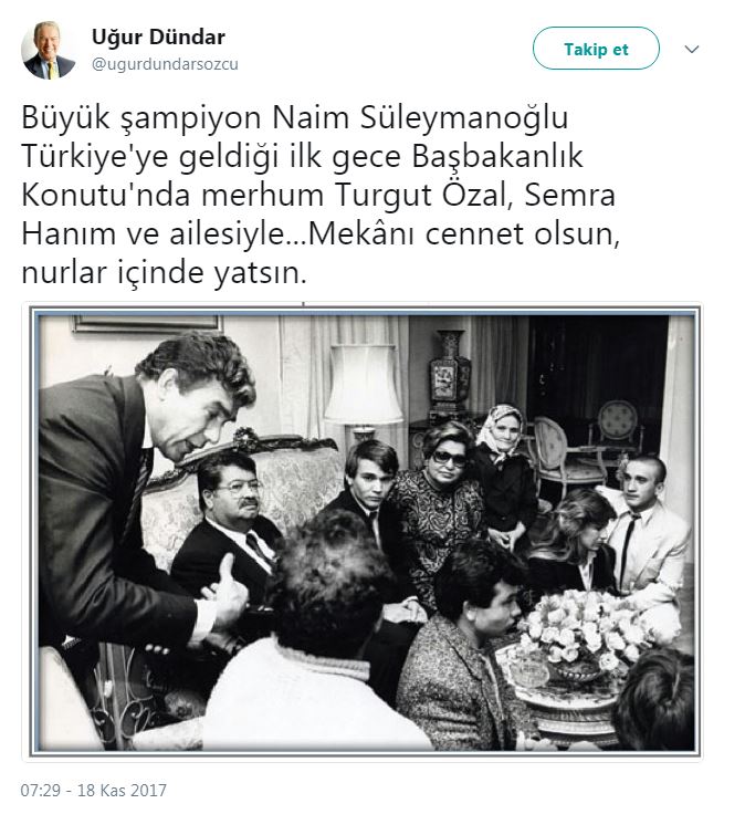 Naim Süleymanoğlu tüm Türkiye'yi çok üzdü: Spor, sanat ve siyaset d 8