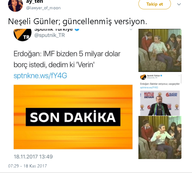 Erdoğan'ın "IMF'ye borç verdik" ifadesi böyle ti 2
