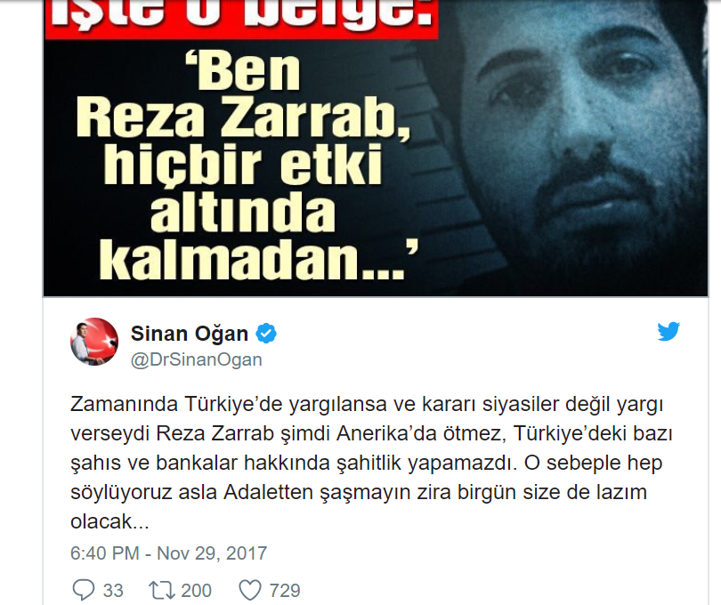 Reza Zarrab itiraf etti, sosyal medya yıkıldı! 9