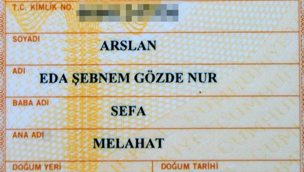 Türkiye'deki ilginç isimler... 14