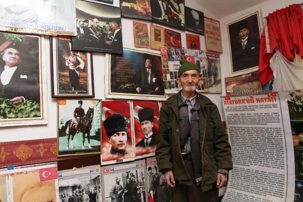 78 yaşındaki çiftçi, biriktirdiği 2 bin fotoğrafla Atatürk Evi açtı 8