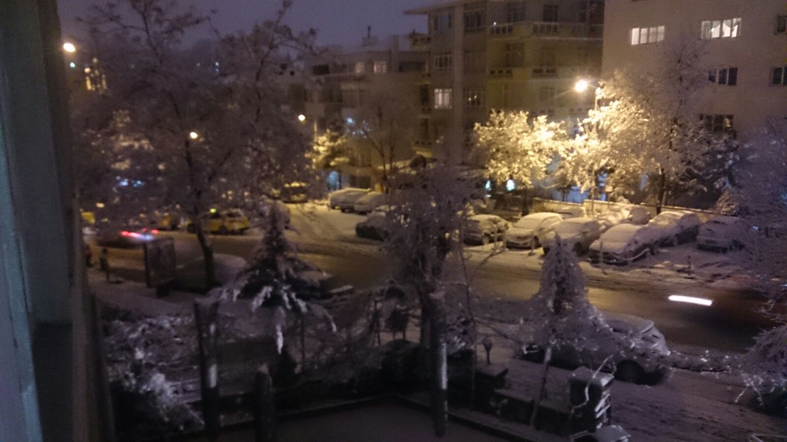 Ankara'ya ilk kar yağdı! 7