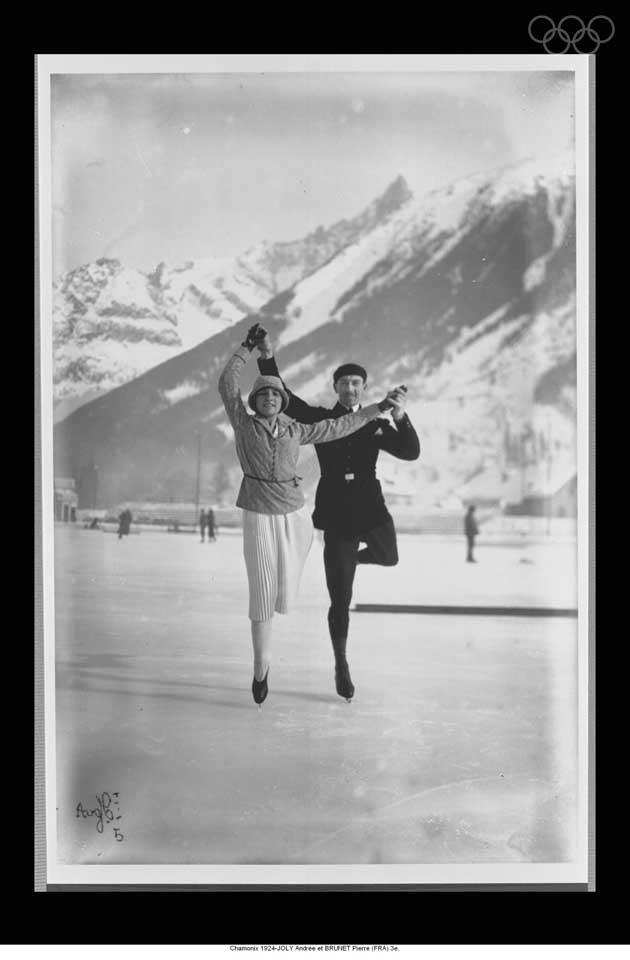 1924'te gerçekleştirilen ilk kış olimpiyatlarından kareler 17