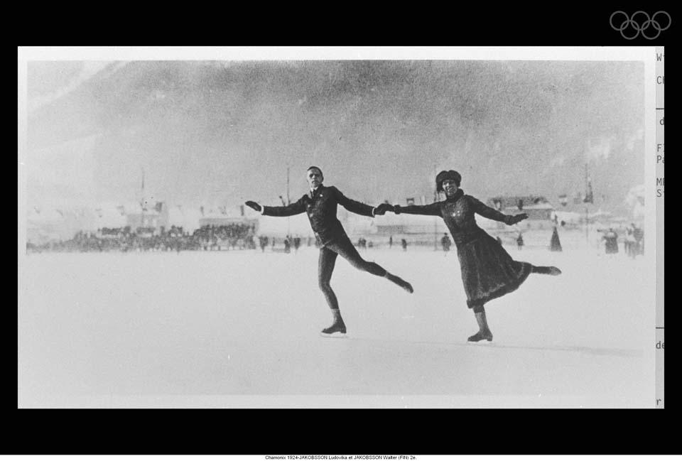 1924'te gerçekleştirilen ilk kış olimpiyatlarından kareler 2