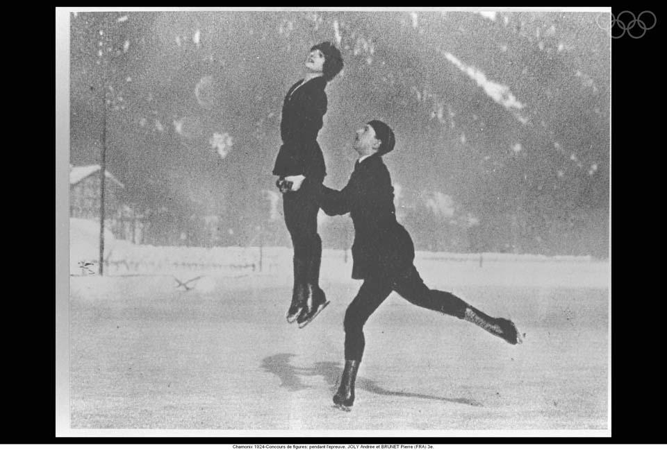 1924'te gerçekleştirilen ilk kış olimpiyatlarından kareler 4