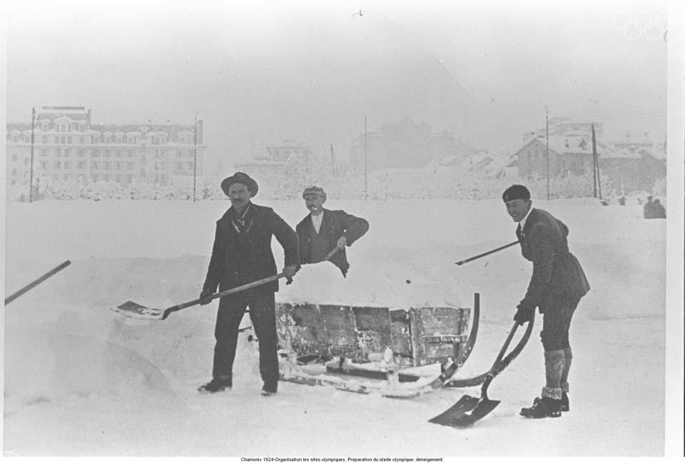 1924'te gerçekleştirilen ilk kış olimpiyatlarından kareler 7