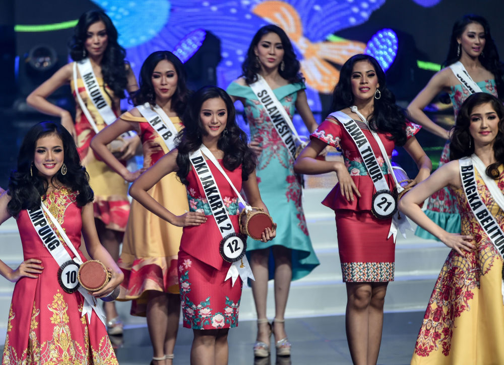 2018 Endonezya Güzeli Yarışması’ndan kareler 1