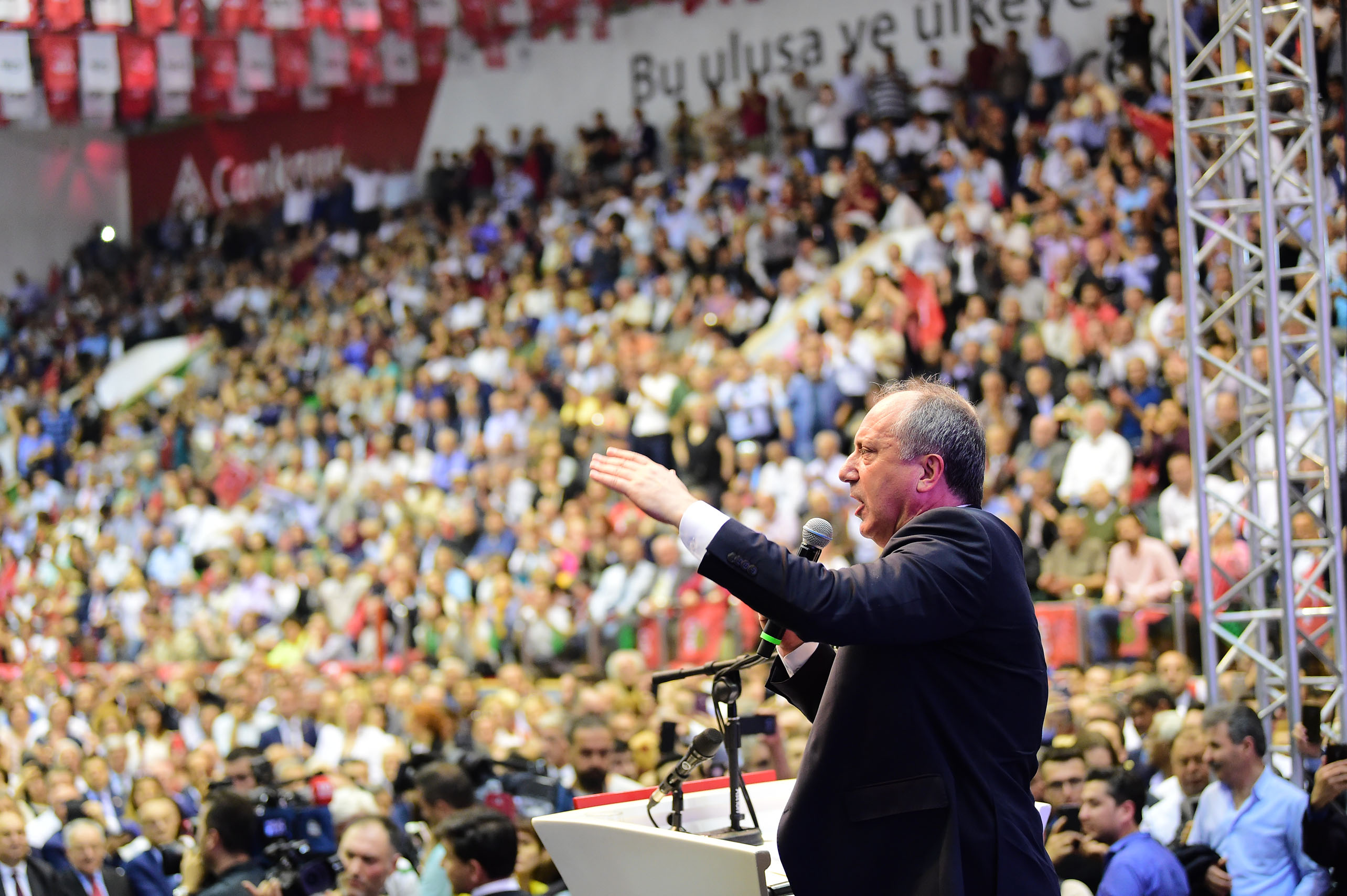 CHP'nin adayı Muharrem İnce... İşte en güzel kareler 3