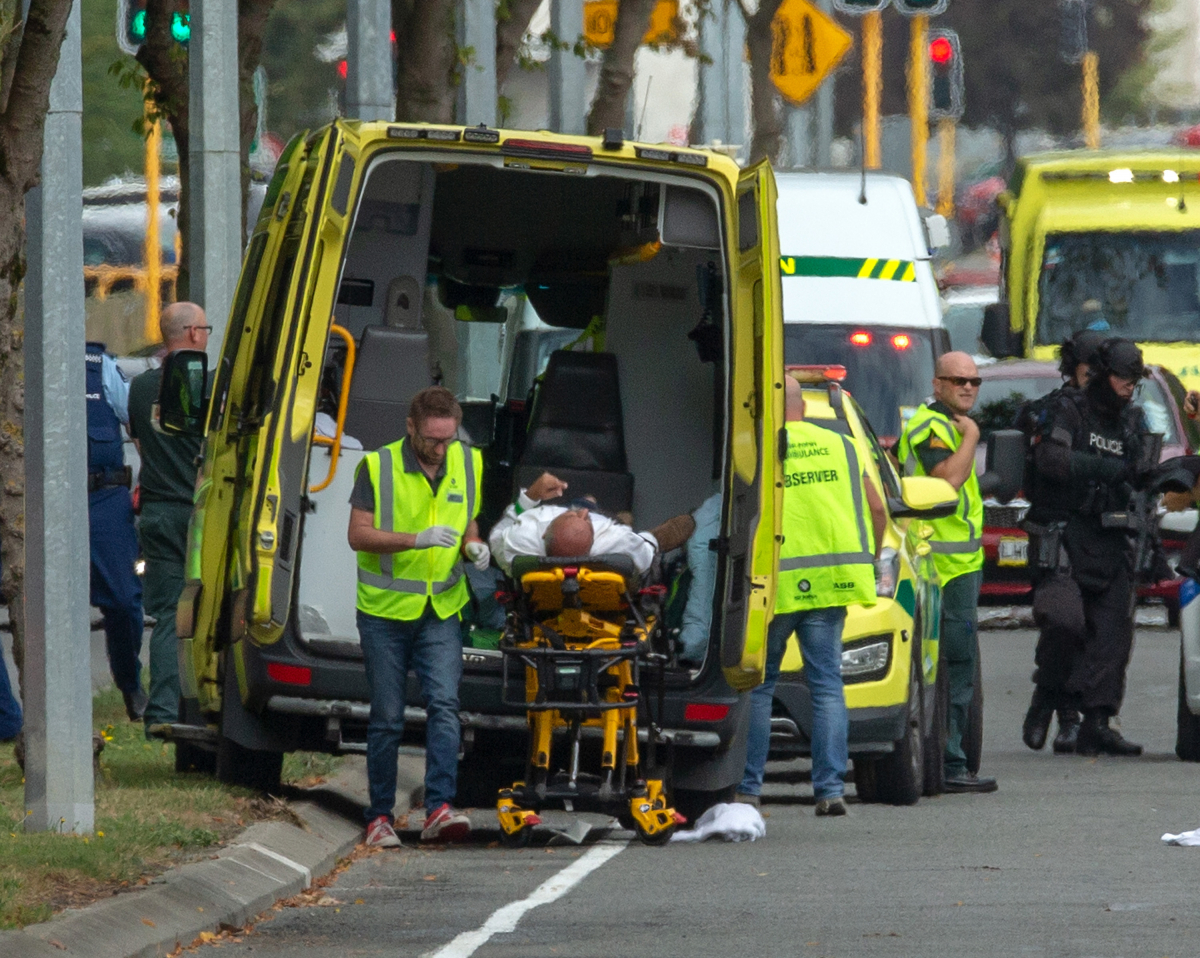 Yeni Zelanda'daki saldırıdan korkunç görüntüler 12