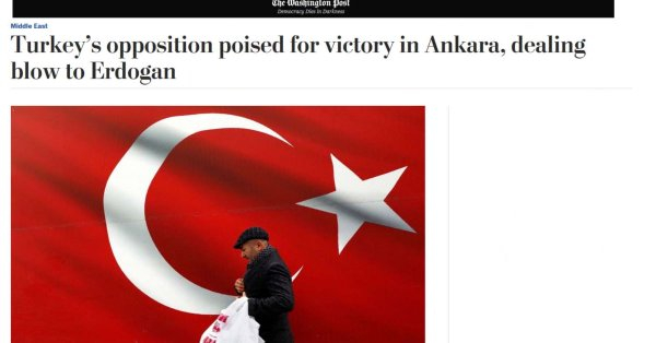 Dünya basını yerel seçimi böyle gördü: Erdoğan iktidarı için bir darbe 13
