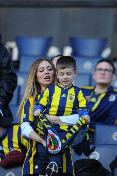 Fenerbahçe Galatasaray maçından renkli kareler 29