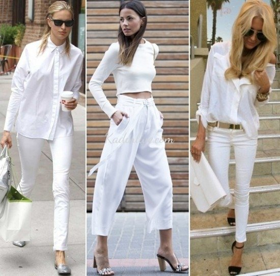 Beyaz renkli kıyafet giyerken dikkat edilmesi gerekenler 4