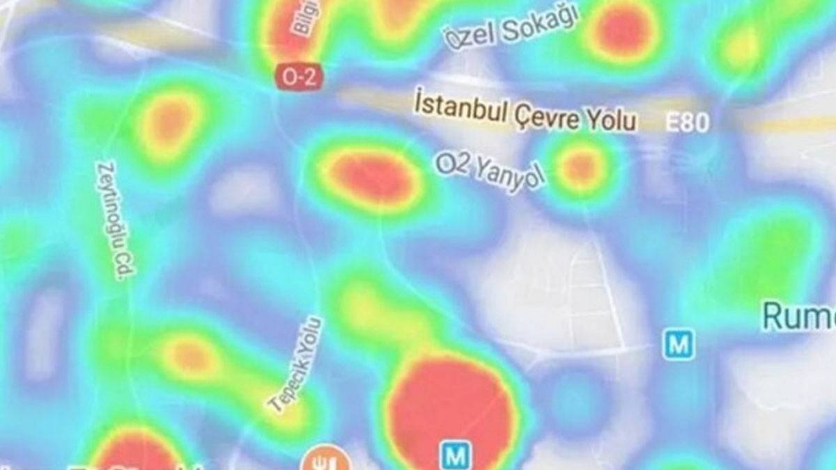İstanbul'un coronavirüs haritası 13