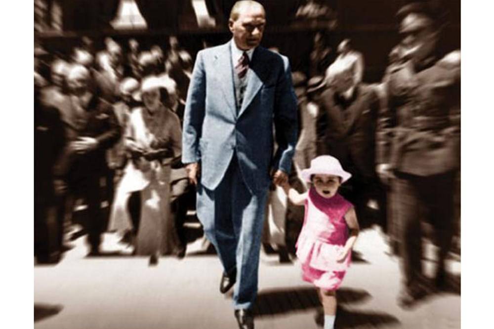 Atatürk ve çocuklar 9