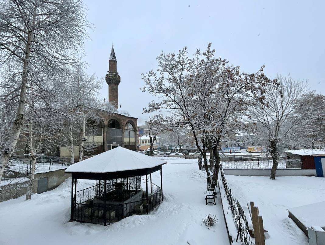 Türkiye'de kar manzaraları 10
