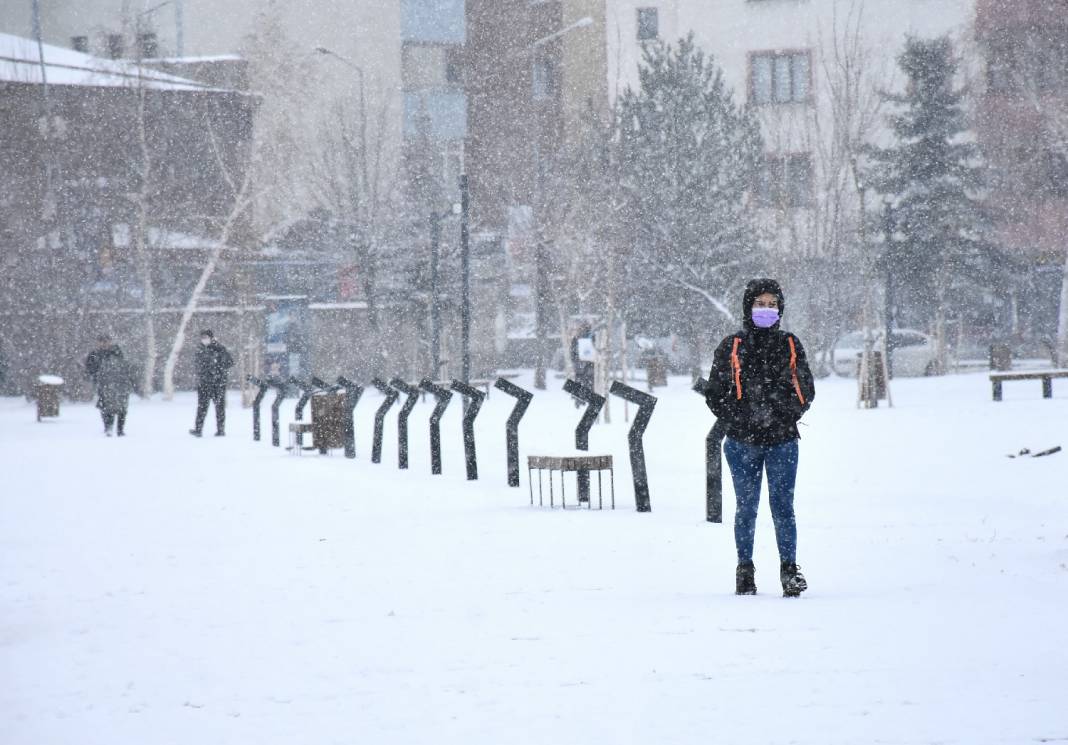 Türkiye'de kar manzaraları 18