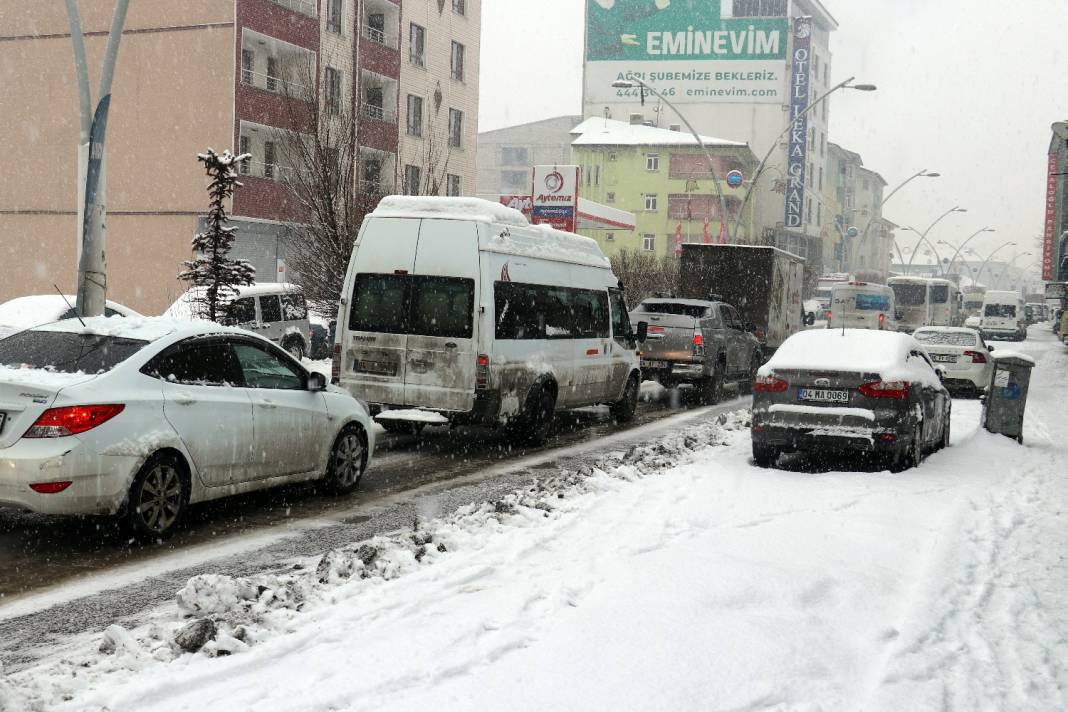 Türkiye'de kar manzaraları 27