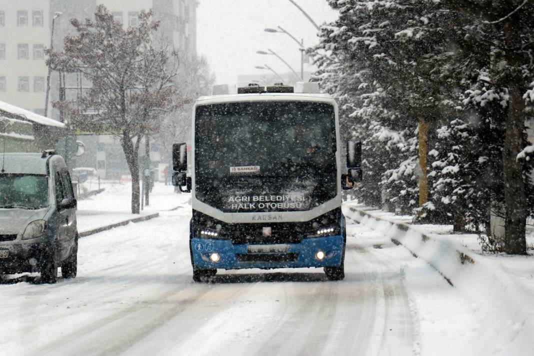 Türkiye'de kar manzaraları 28