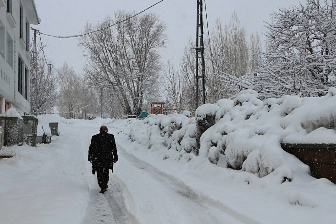 Türkiye'de kar manzaraları 39