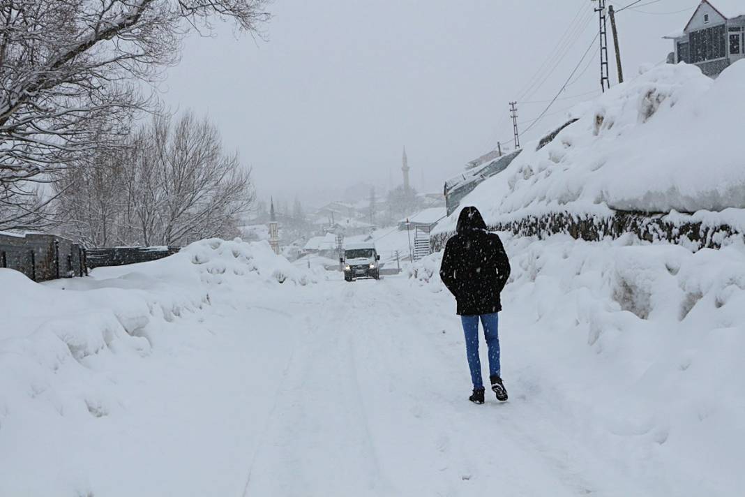 Türkiye'de kar manzaraları 42