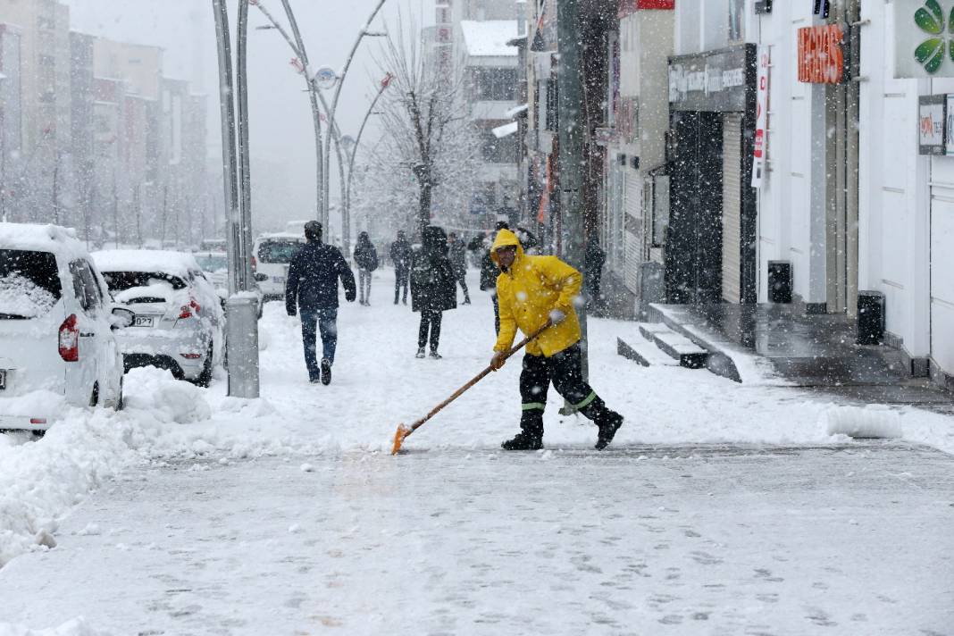 Türkiye'de kar manzaraları 45