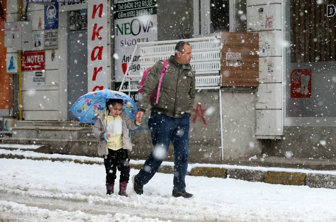 Türkiye'de kar manzaraları 52
