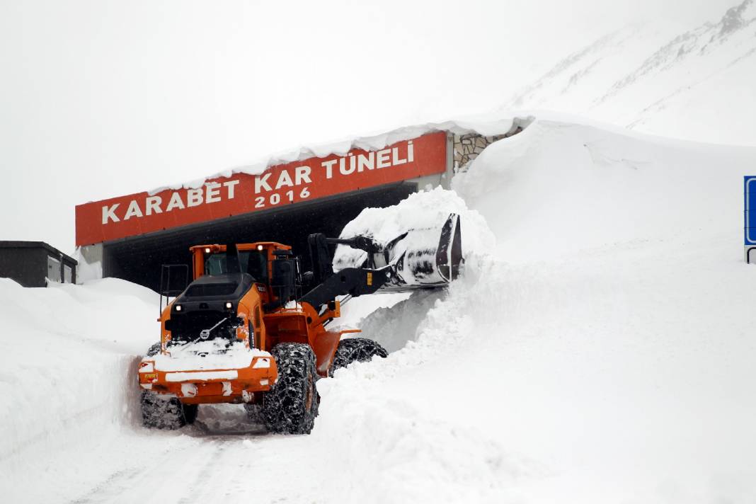 Türkiye'de kar manzaraları 59