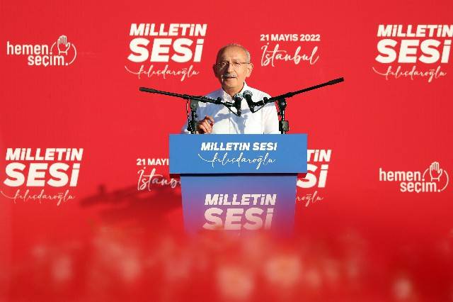 Tarihi 'Milletin Sesi' mitinginden kareler 22