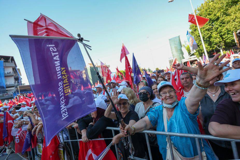 'Milletin Sesi Mitingi'ne bu görüntüler damgasını vurdu 8