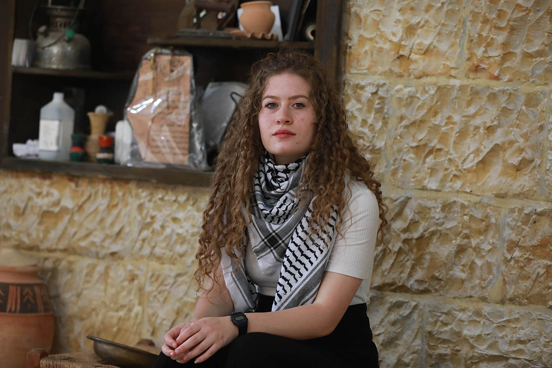 'Filistin'in cesur kızı' Temimi Filistinli kadınlara da sahip çıkın